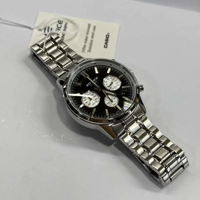 Casio Edifice Sporty chronograph Black Dial Men's Watch- EFR-575D-1A